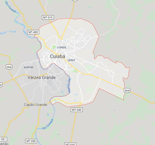 Mapa Cuiabá